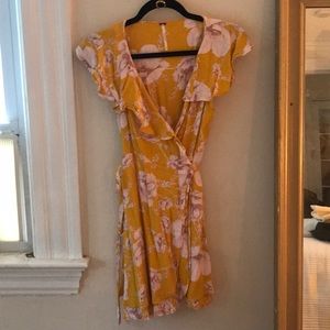 Free People French Quarter Floral Print Dress